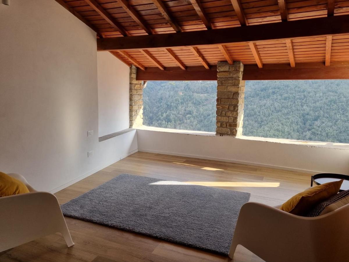 House In The Medieval Village Apricale Exterior foto
